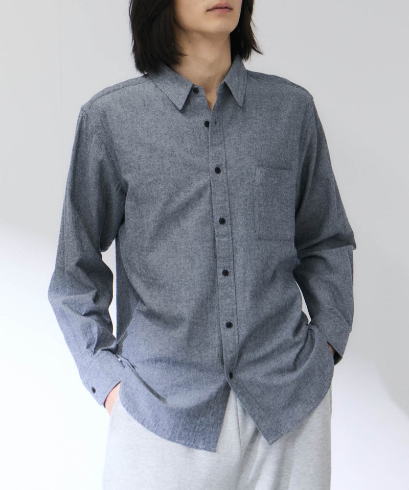 Real Standard  強撚レギュラーシャツ メンズ商品画像-25