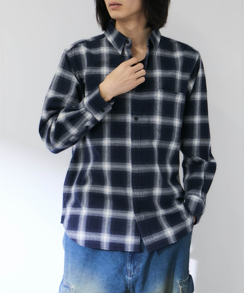 Real Standard  強撚レギュラーシャツ メンズ商品画像-31