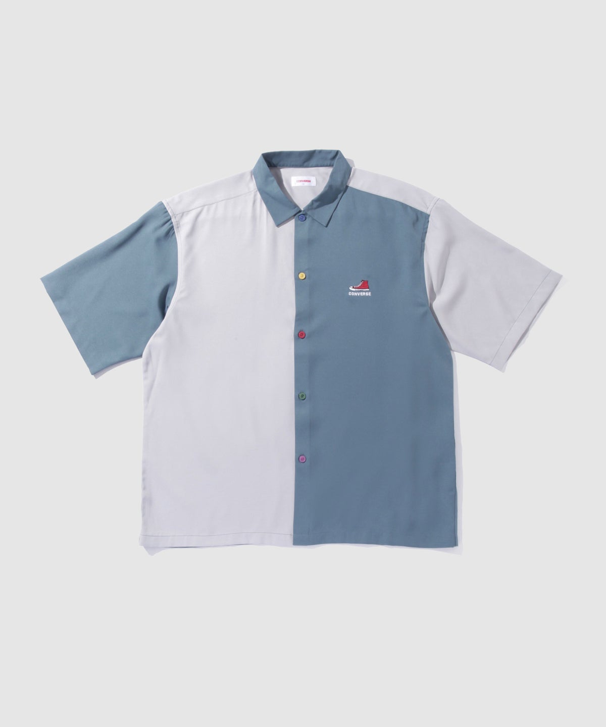 CONVERSE カラー釦シャツ メンズ