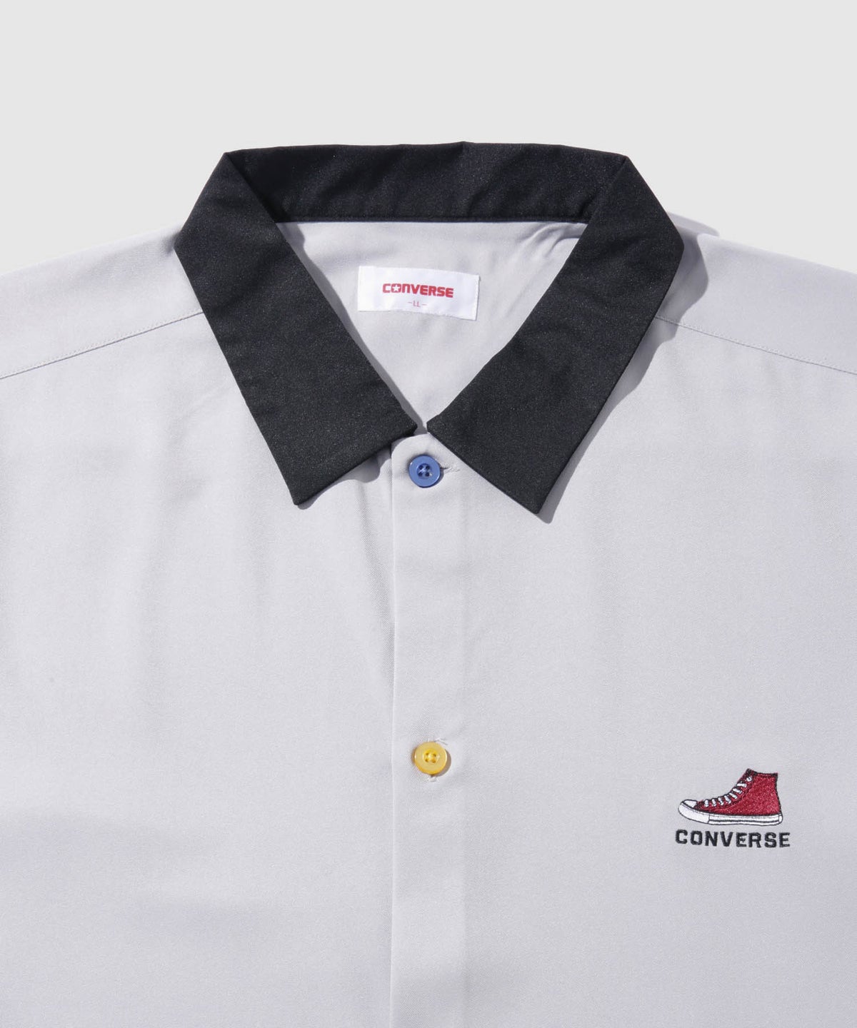 CONVERSE カラー釦シャツ メンズ