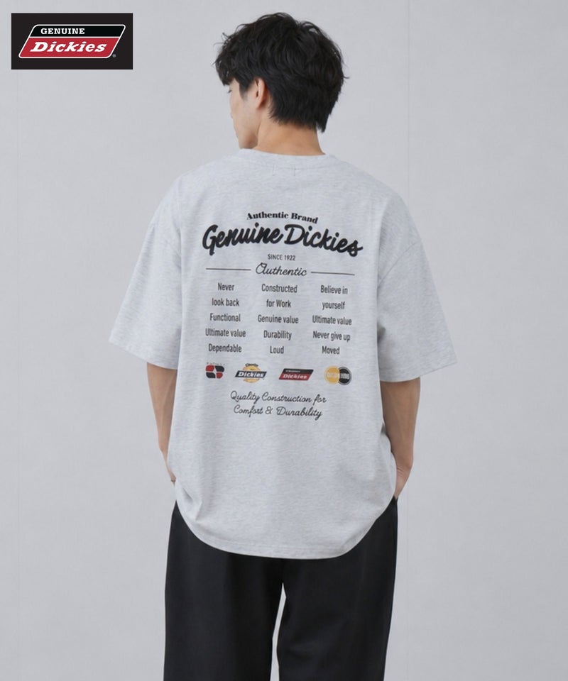 [値下げ]GENUINE Dickies  ツアー調バックプリントTシャツ メンズ ネコポス 対応商品商品画像-1