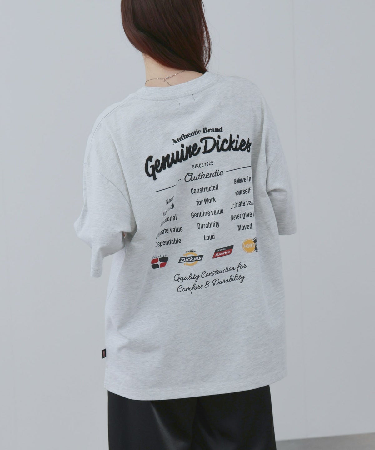 GENUINE Dickies ツアー調バックプリントTシャツ メンズ メール便 対応商品