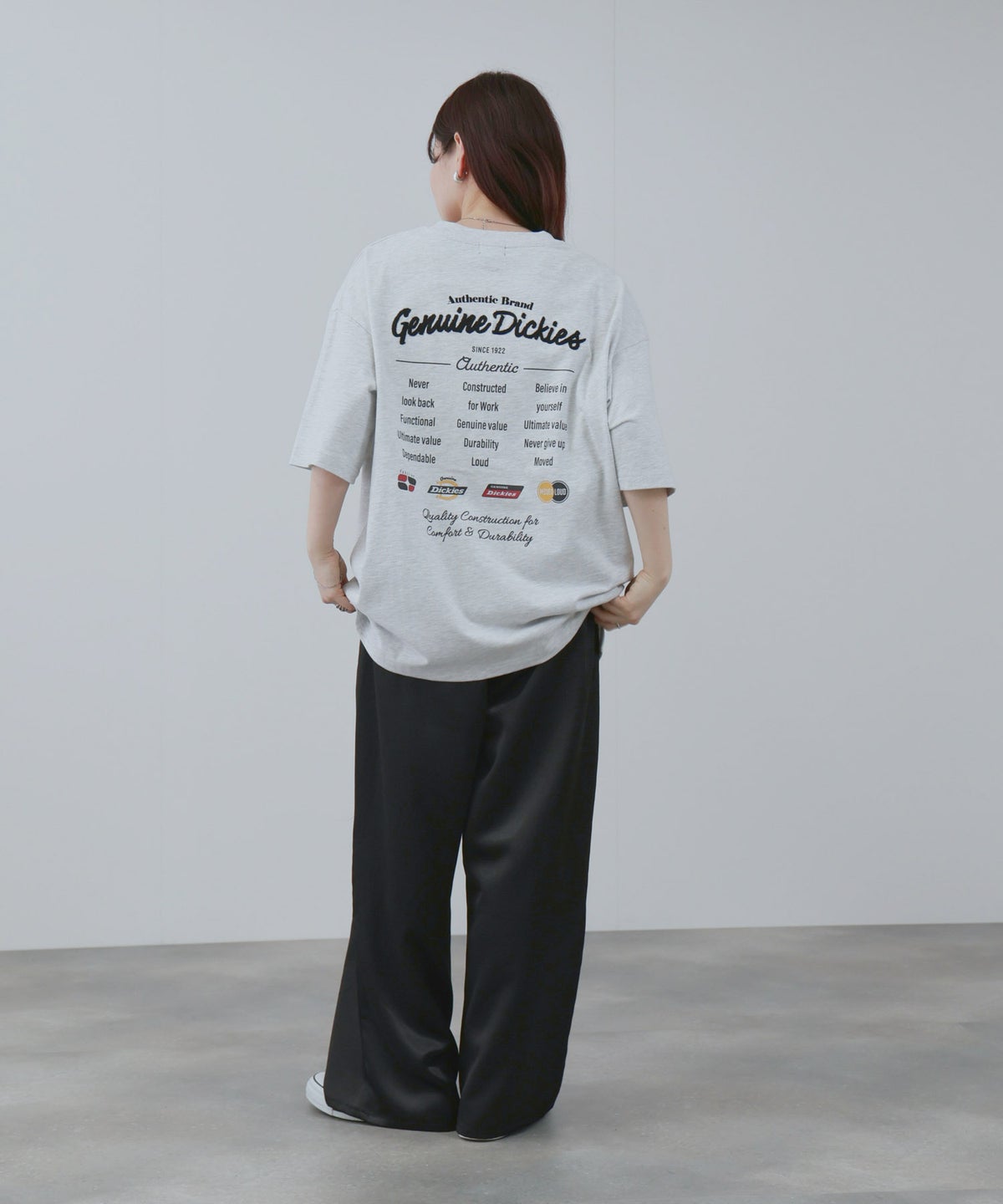 GENUINE Dickies ツアー調バックプリントTシャツ メンズ メール便 対応商品