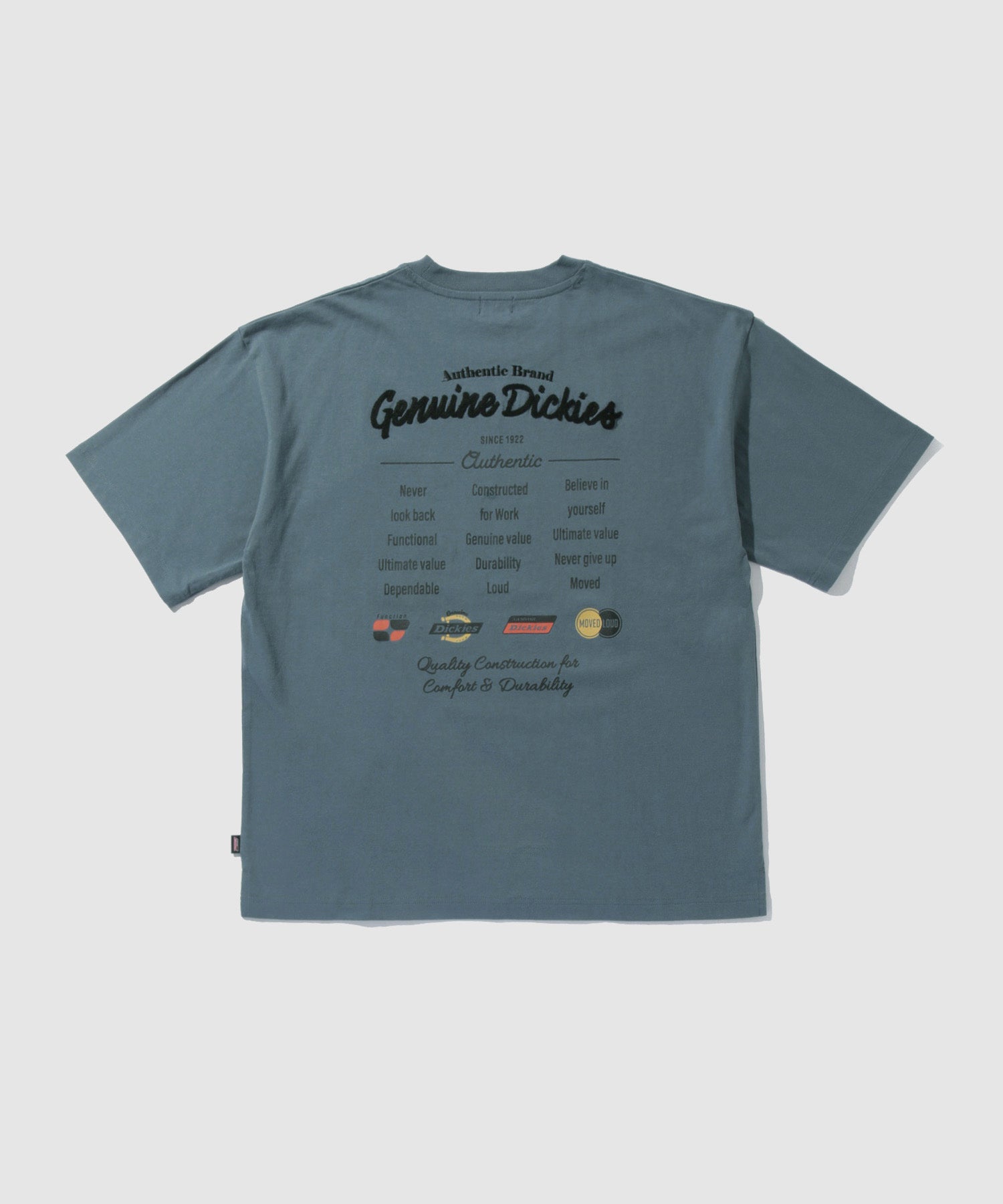 GENUINE Dickies ツアー調バックプリントTシャツ メンズ
