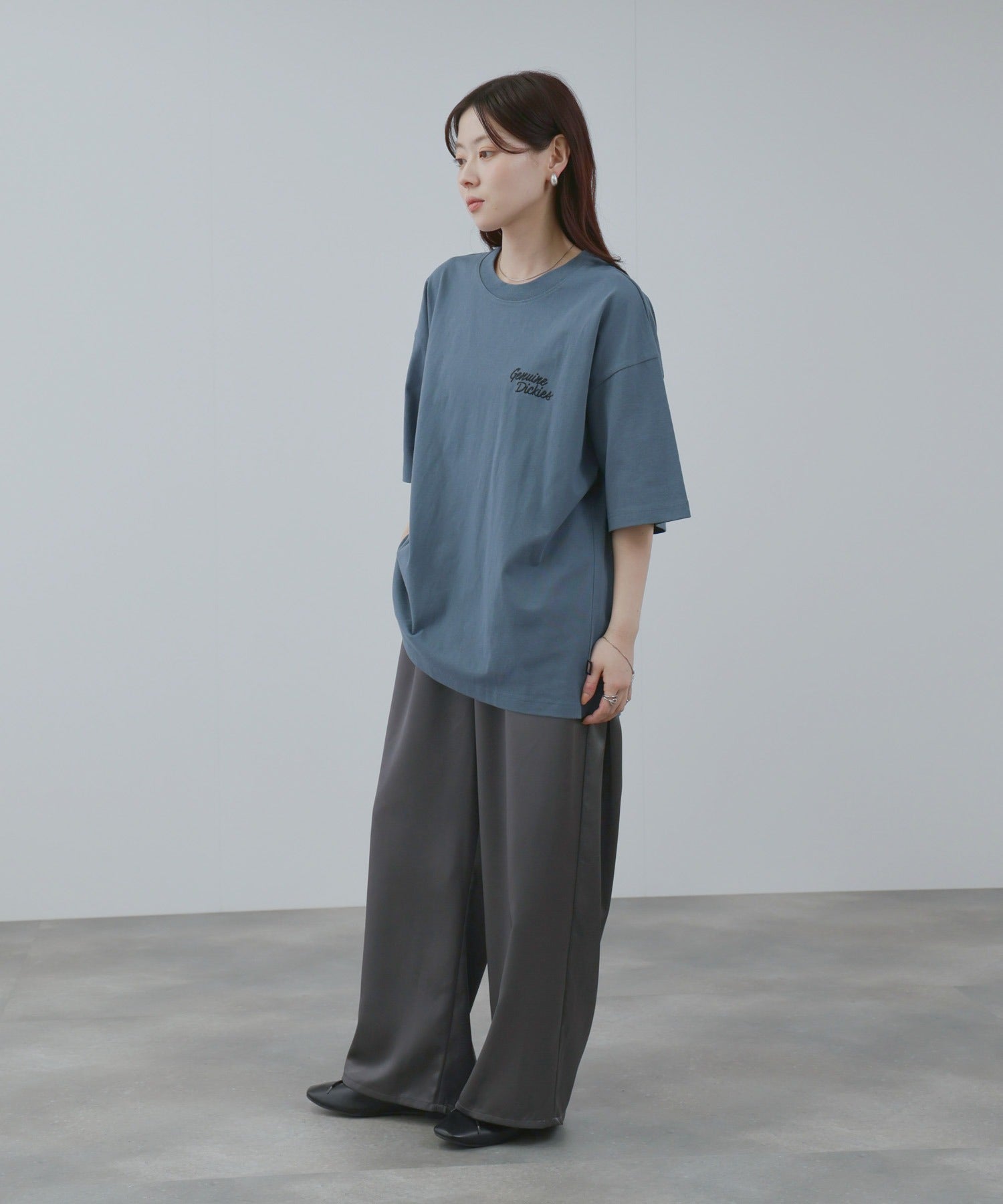 GENUINE Dickies ツアー調バックプリントTシャツ メンズ
