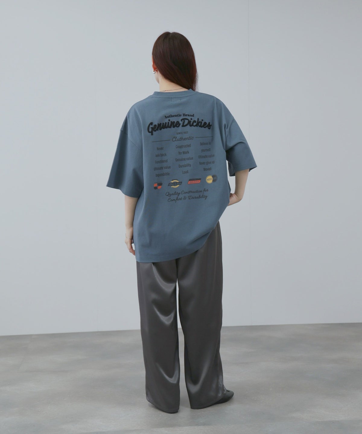 GENUINE Dickies ツアー調バックプリントTシャツ メンズ メール便 対応商品