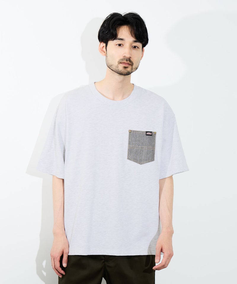 GENUINE Dickies  デニムポケットTシャツ メンズ メール便 対応商品商品画像-4