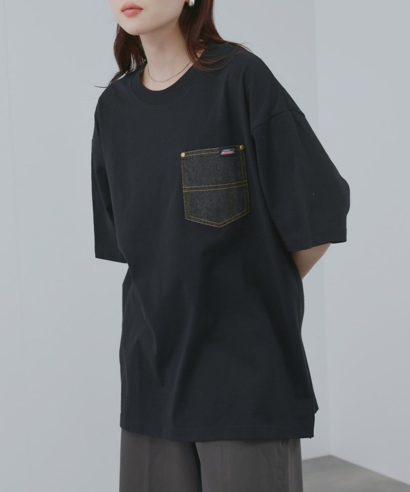 GENUINE Dickies  デニムポケットTシャツ メンズ メール便 対応商品商品画像-5