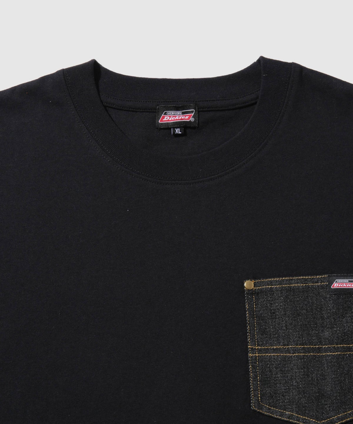 GENUINE Dickies デニムポケットTシャツ メンズ メール便 対応商品