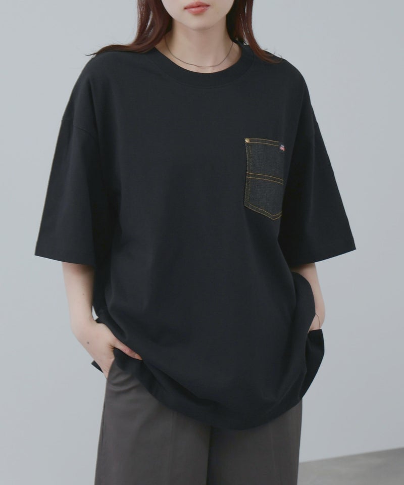 GENUINE Dickies デニムポケットTシャツ メンズ メール便 対応商品商品画像-6