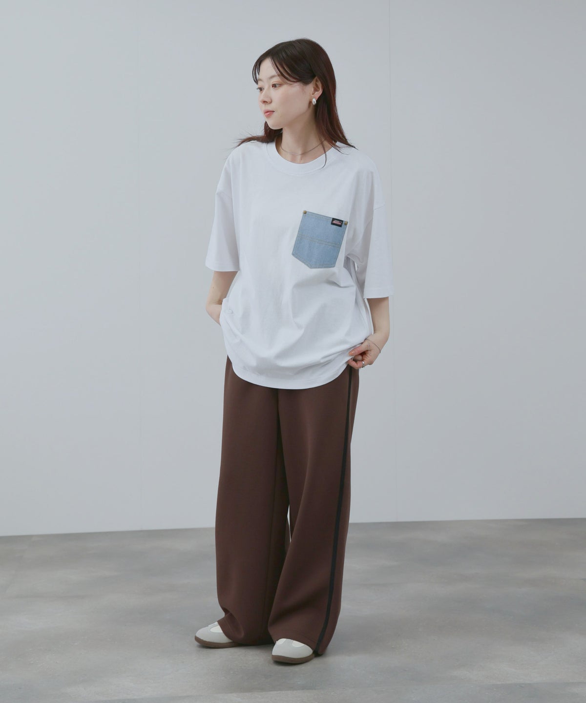 GENUINE Dickies デニムポケットTシャツ メンズ メール便 対応商品