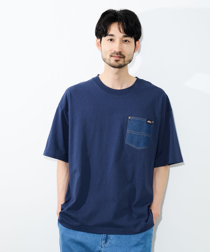 GENUINE Dickies  デニムポケットTシャツ メンズ メール便 対応商品商品画像-13