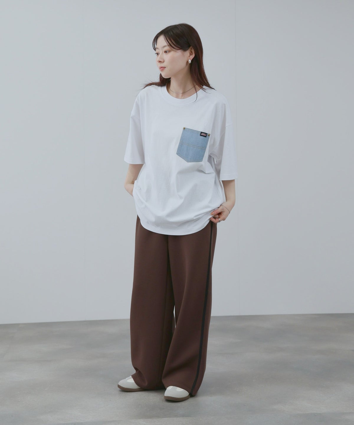 GENUINE Dickies デニムポケットTシャツ メンズ メール便 対応商品