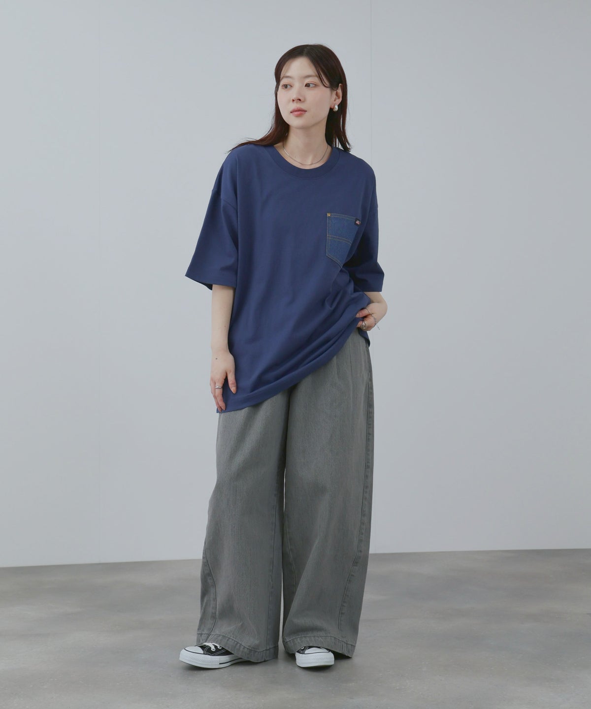 GENUINE Dickies デニムポケットTシャツ メンズ メール便 対応商品