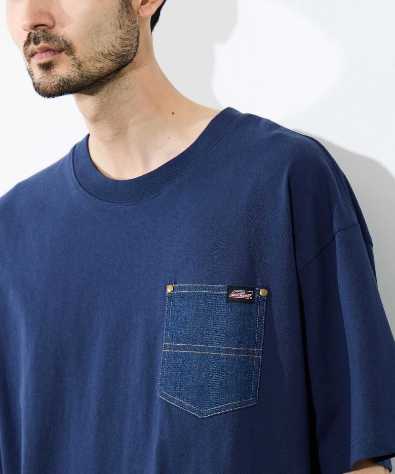 GENUINE Dickies デニムポケットTシャツ メンズ メール便 対応商品商品画像-16
