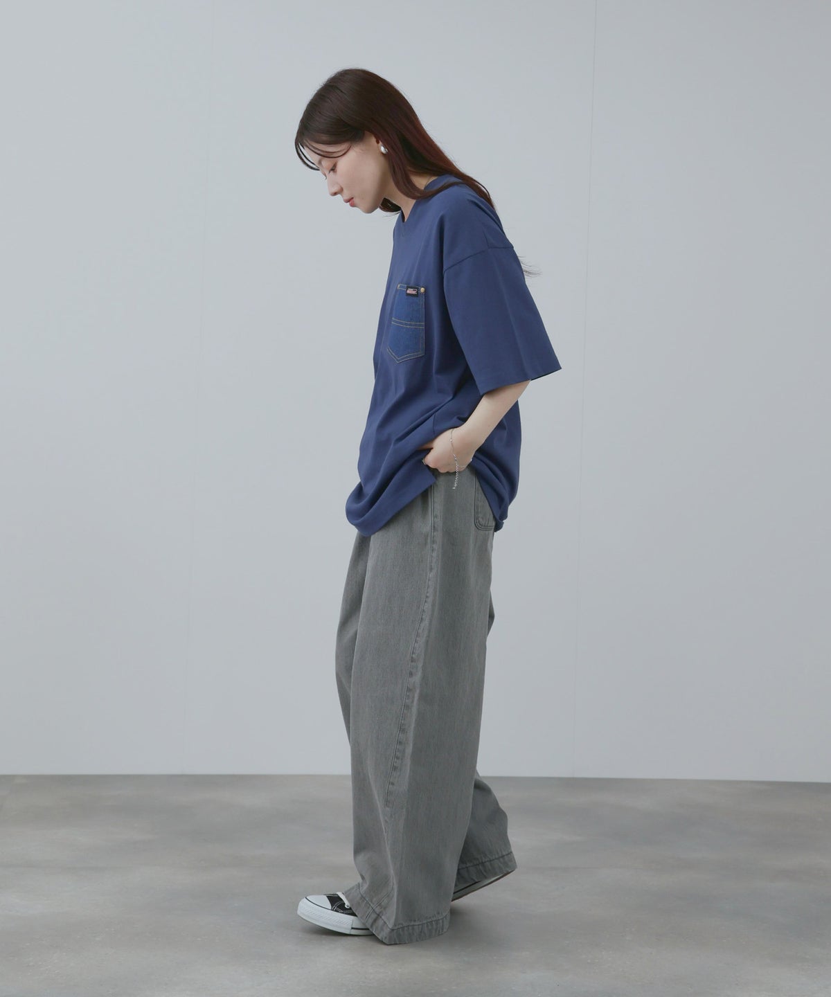 GENUINE Dickies デニムポケットTシャツ メンズ メール便 対応商品