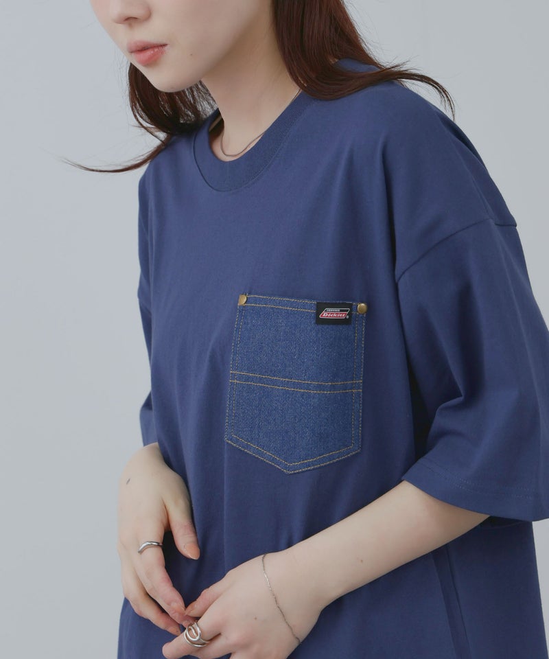GENUINE Dickies  デニムポケットTシャツ メンズ メール便 対応商品商品画像-21