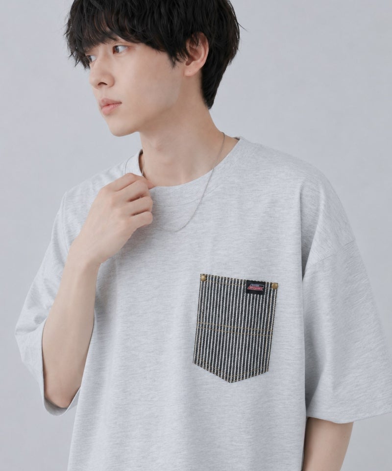 GENUINE Dickies デニムポケットTシャツ メンズ メール便 対応商品商品画像-27