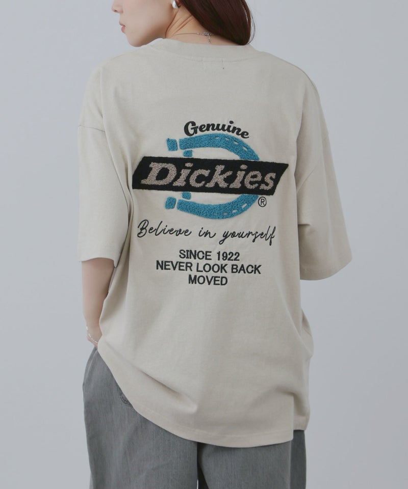 GENUINE Dickies バックロゴ刺繍Tシャツ メンズ メール便 対応商品商品画像-3