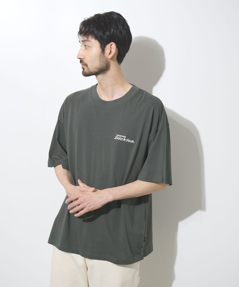 GENUINE Dickies バックロゴ刺繍Tシャツ メンズ ネコポス 対応商品商品画像-5