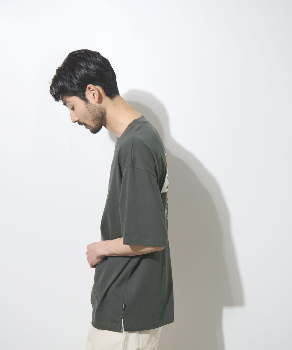 GENUINE Dickies バックロゴ刺繍Tシャツ メンズ メール便 対応商品