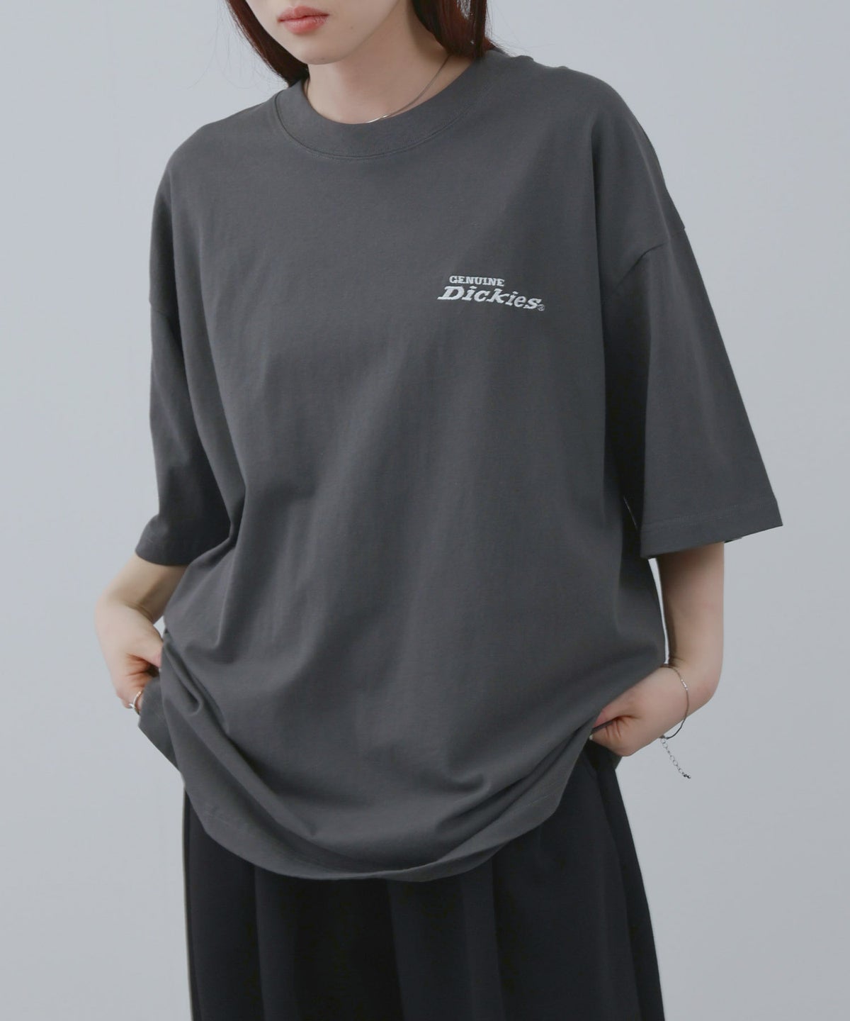 GENUINE Dickies バックロゴ刺繍Tシャツ メンズ メール便 対応商品