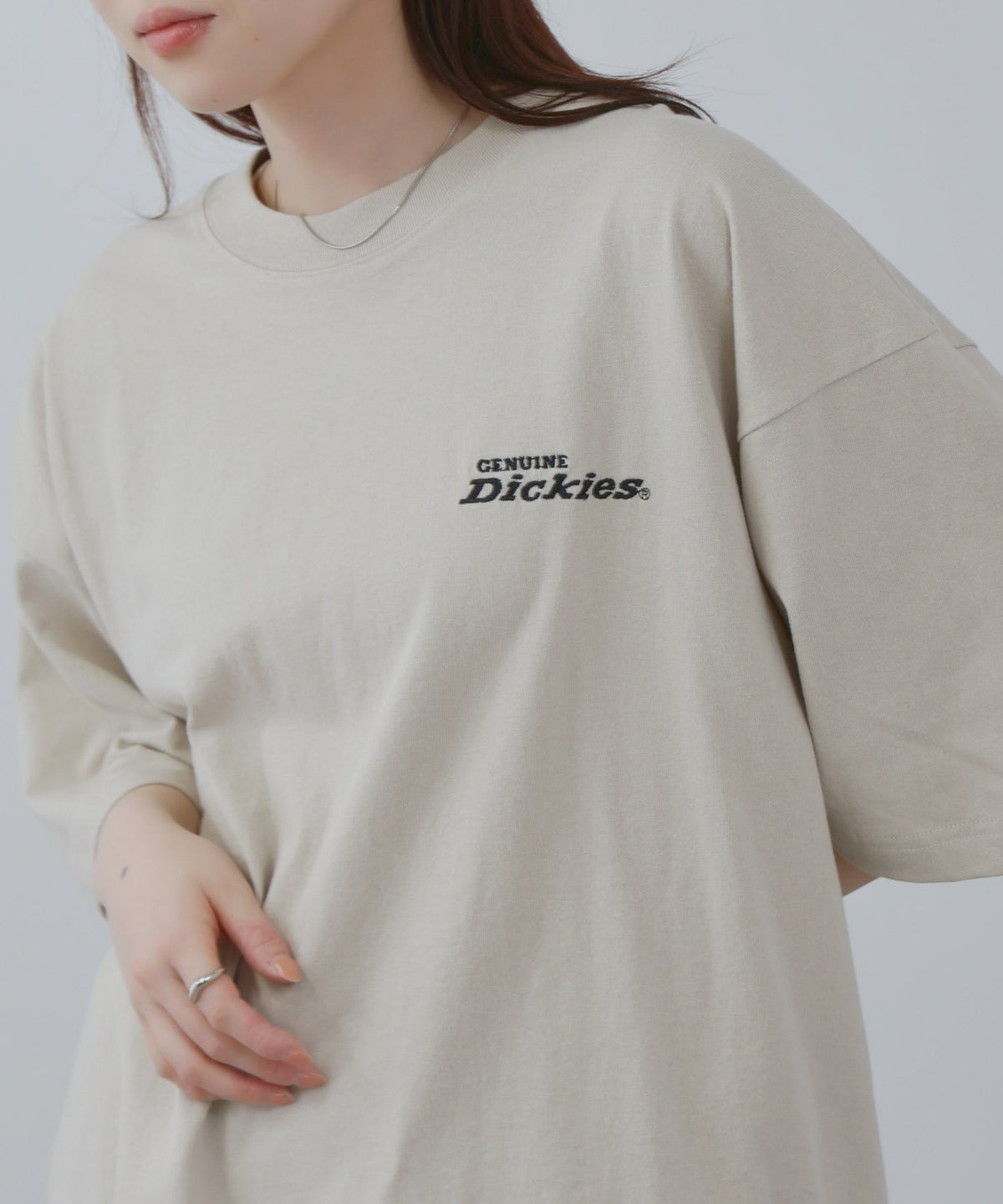 GENUINE Dickies バックロゴ刺繍Tシャツ メンズ メール便 対応商品