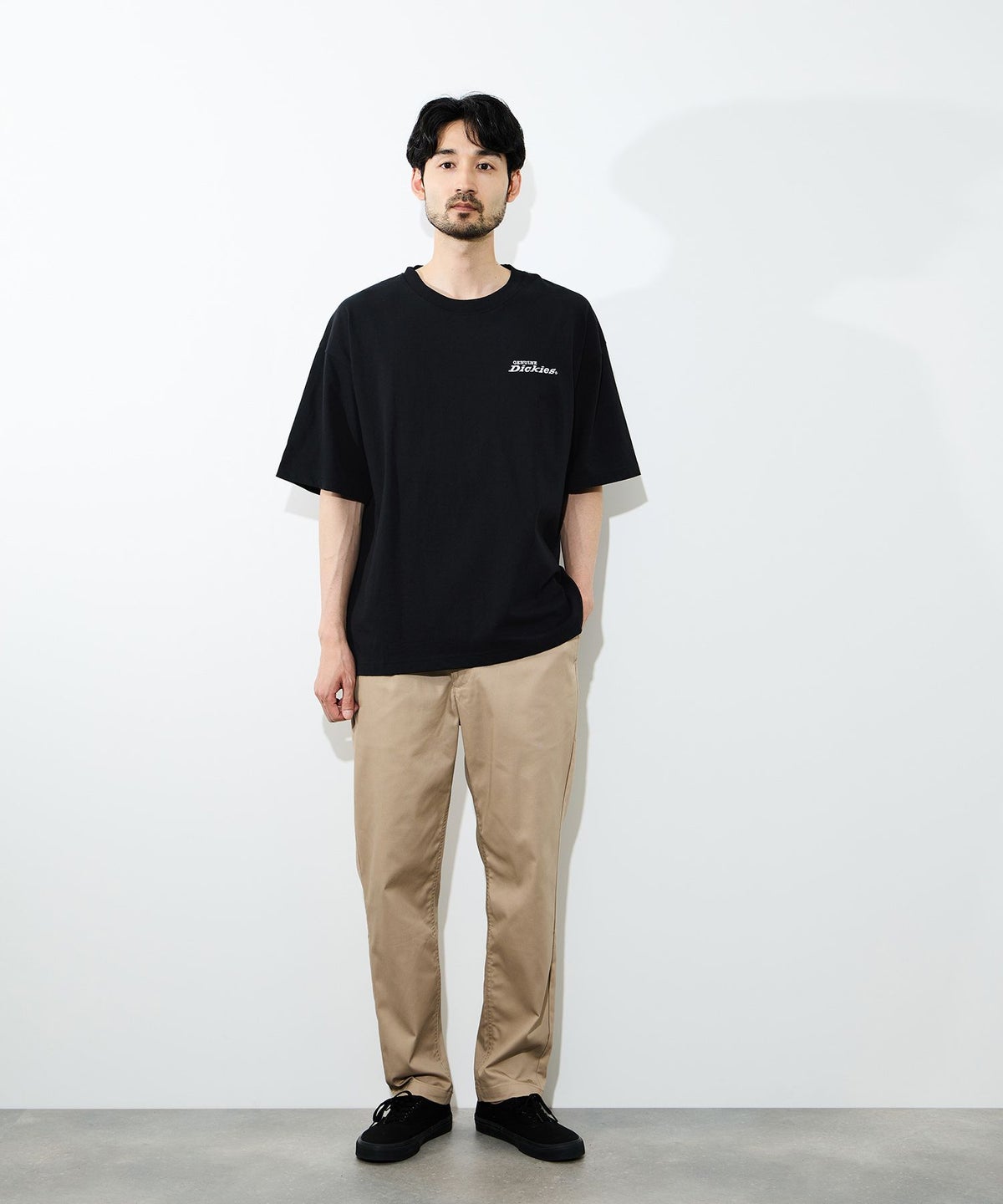GENUINE Dickies デニムアップリケTシャツ メンズ メール便 対応商品