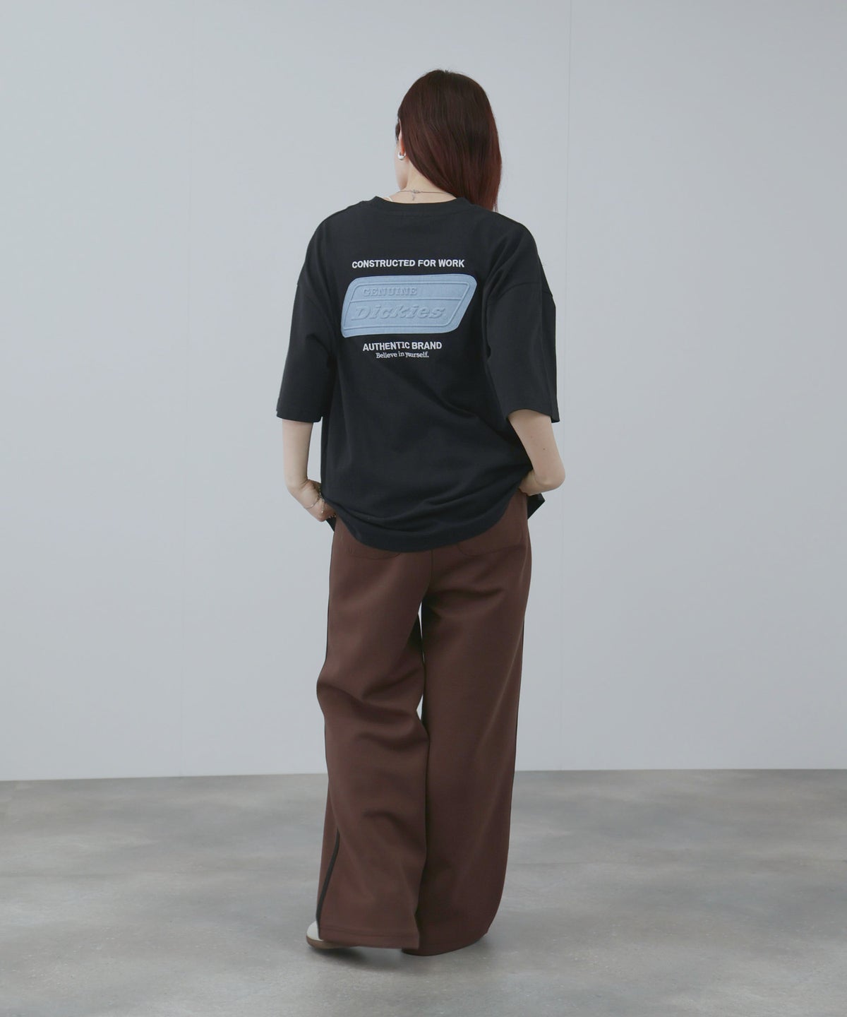 GENUINE Dickies デニムアップリケTシャツ メンズ メール便 対応商品