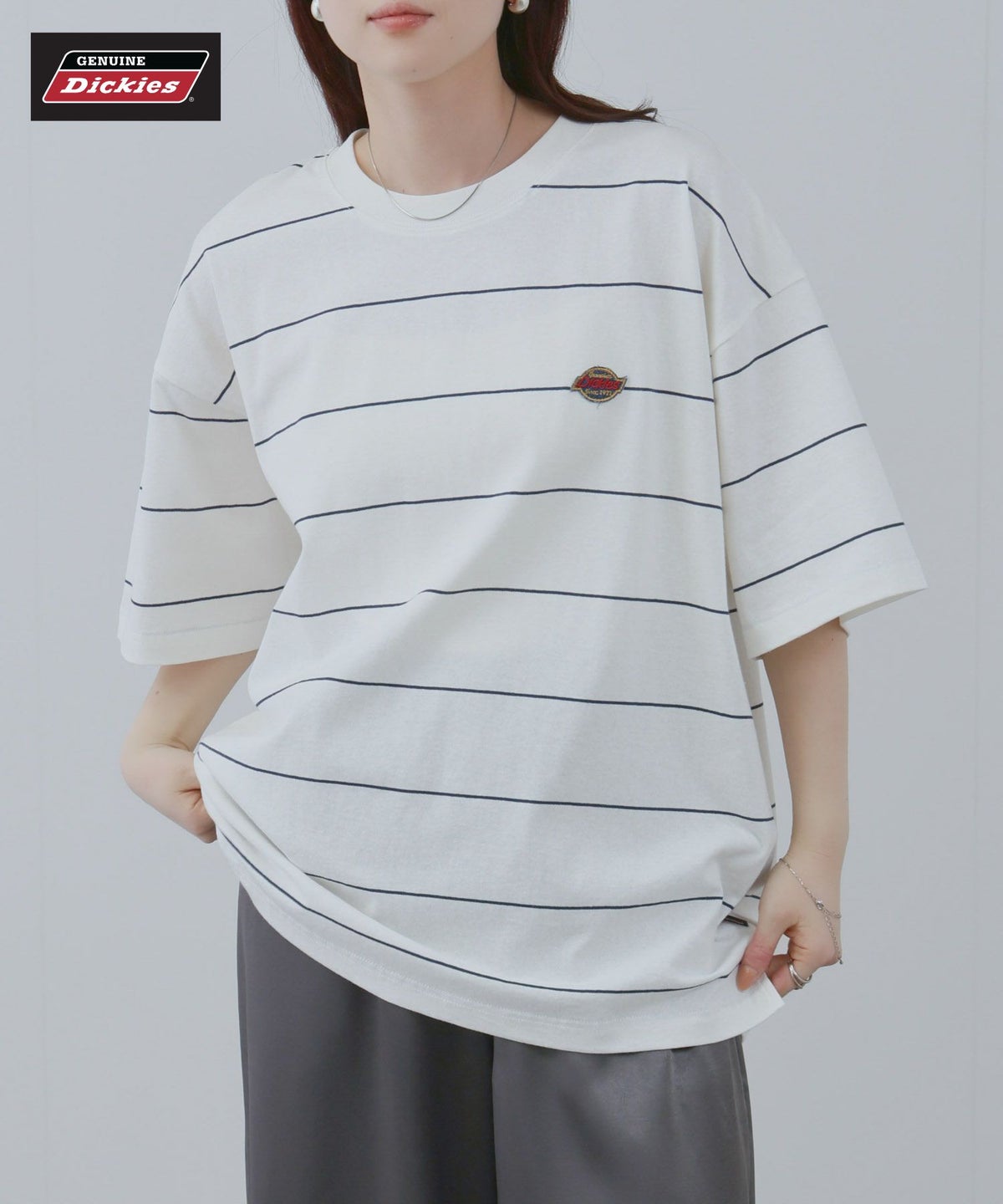 GENUINE Dickies ボーダーTシャツ メンズ メール便 対応商品
