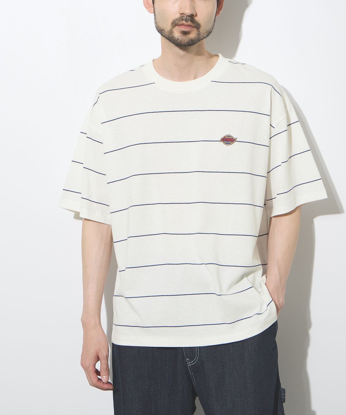 GENUINE Dickies ボーダーTシャツ メンズ メール便 対応商品