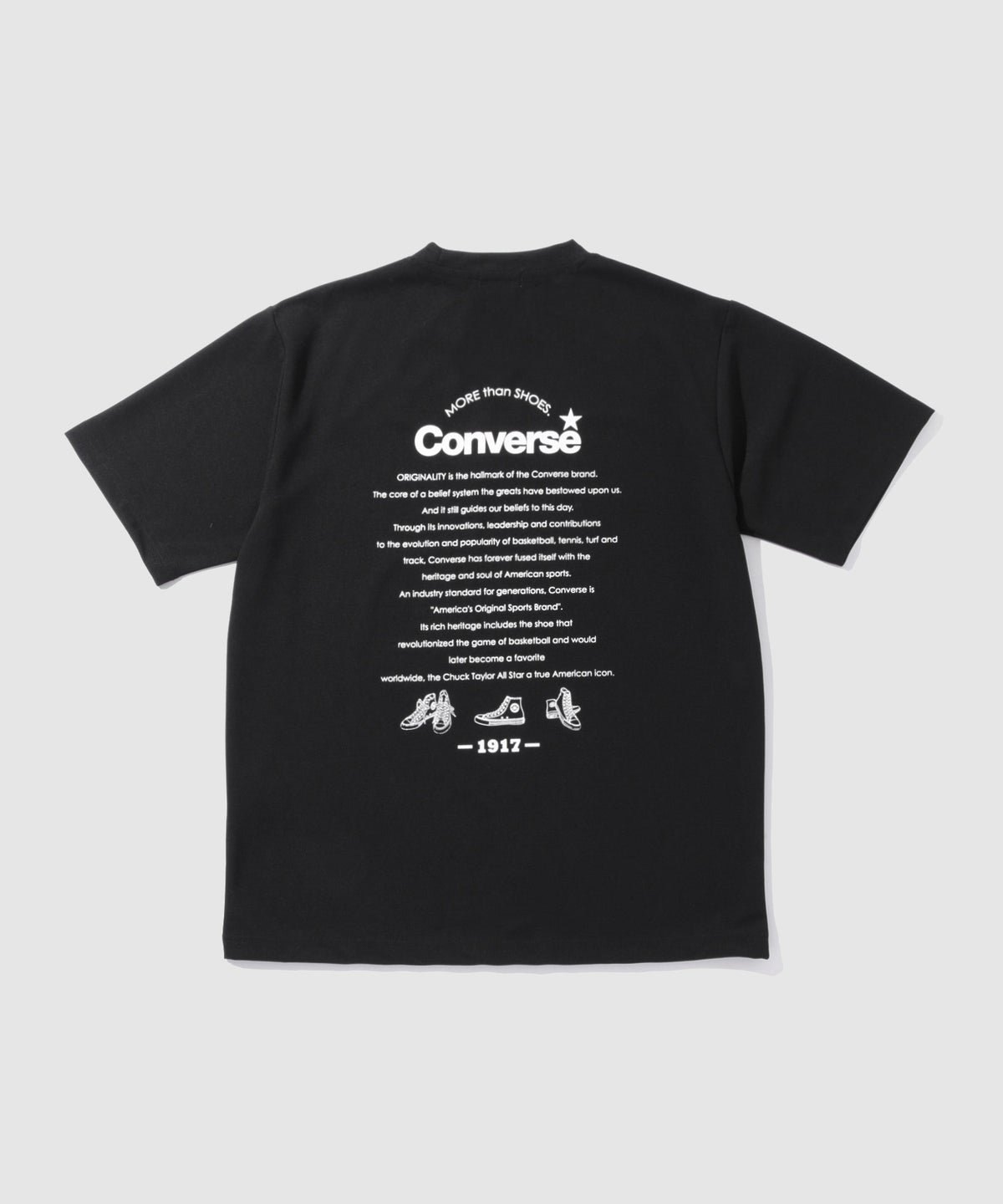 CONVERSE バックプリントTシャツ メンズ メール便 対応商品