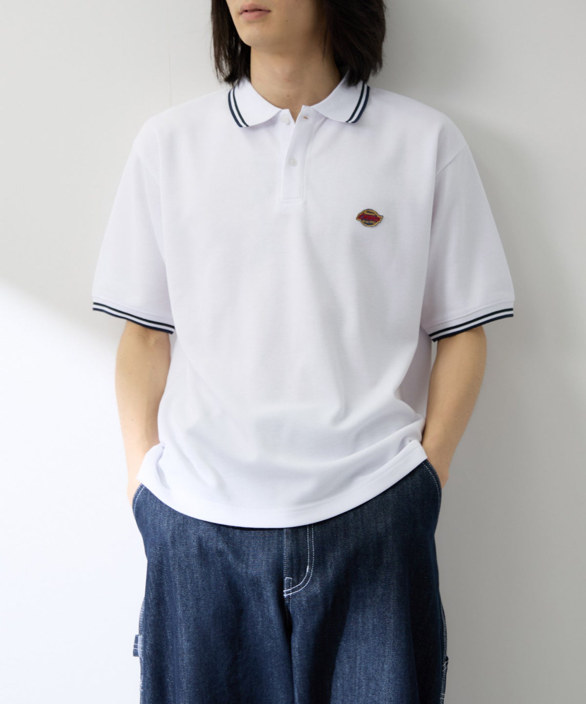 GENUINE Dickies バック刺繍ポロシャツ メンズ