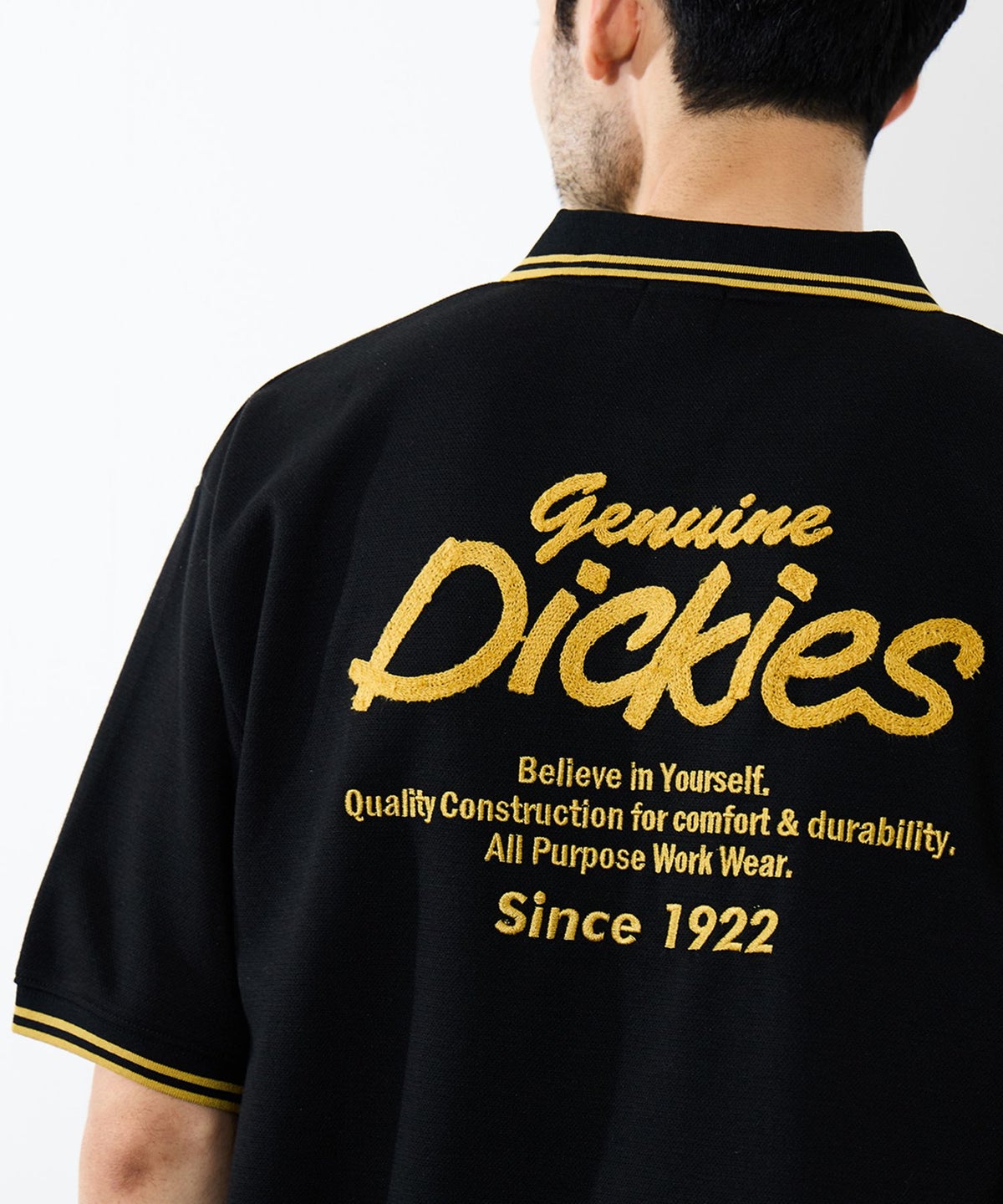 GENUINE Dickies バック刺繍ポロシャツ メンズ
