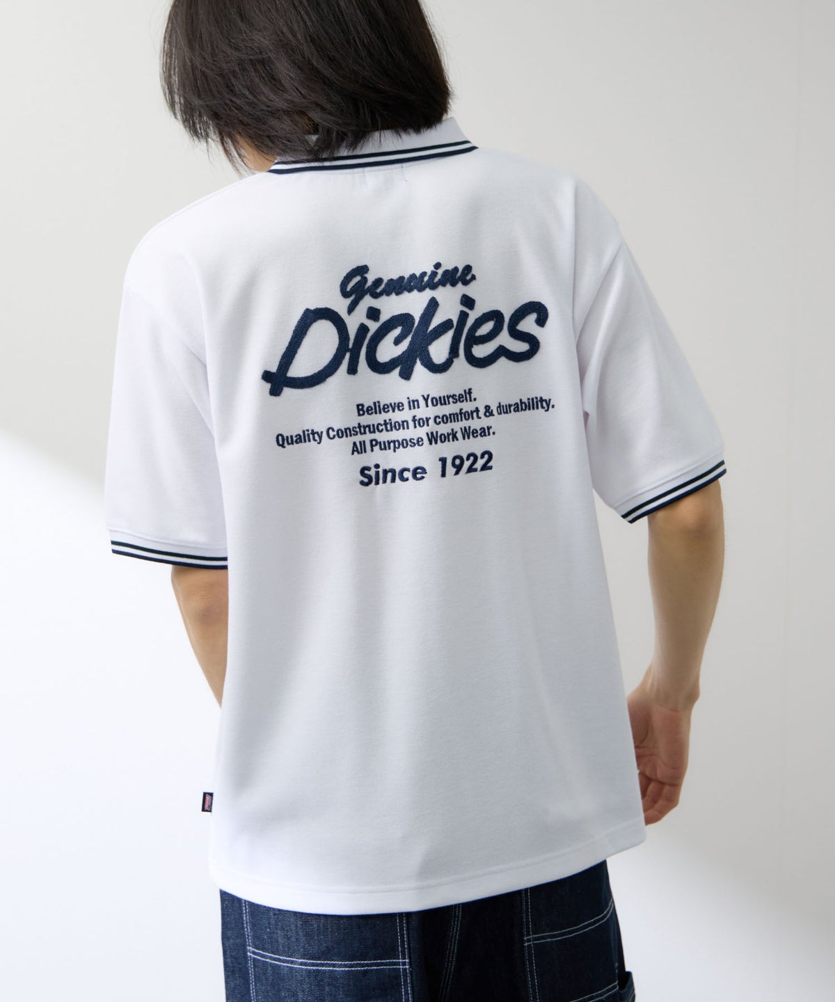 GENUINE Dickies バック刺繍ポロシャツ メンズ