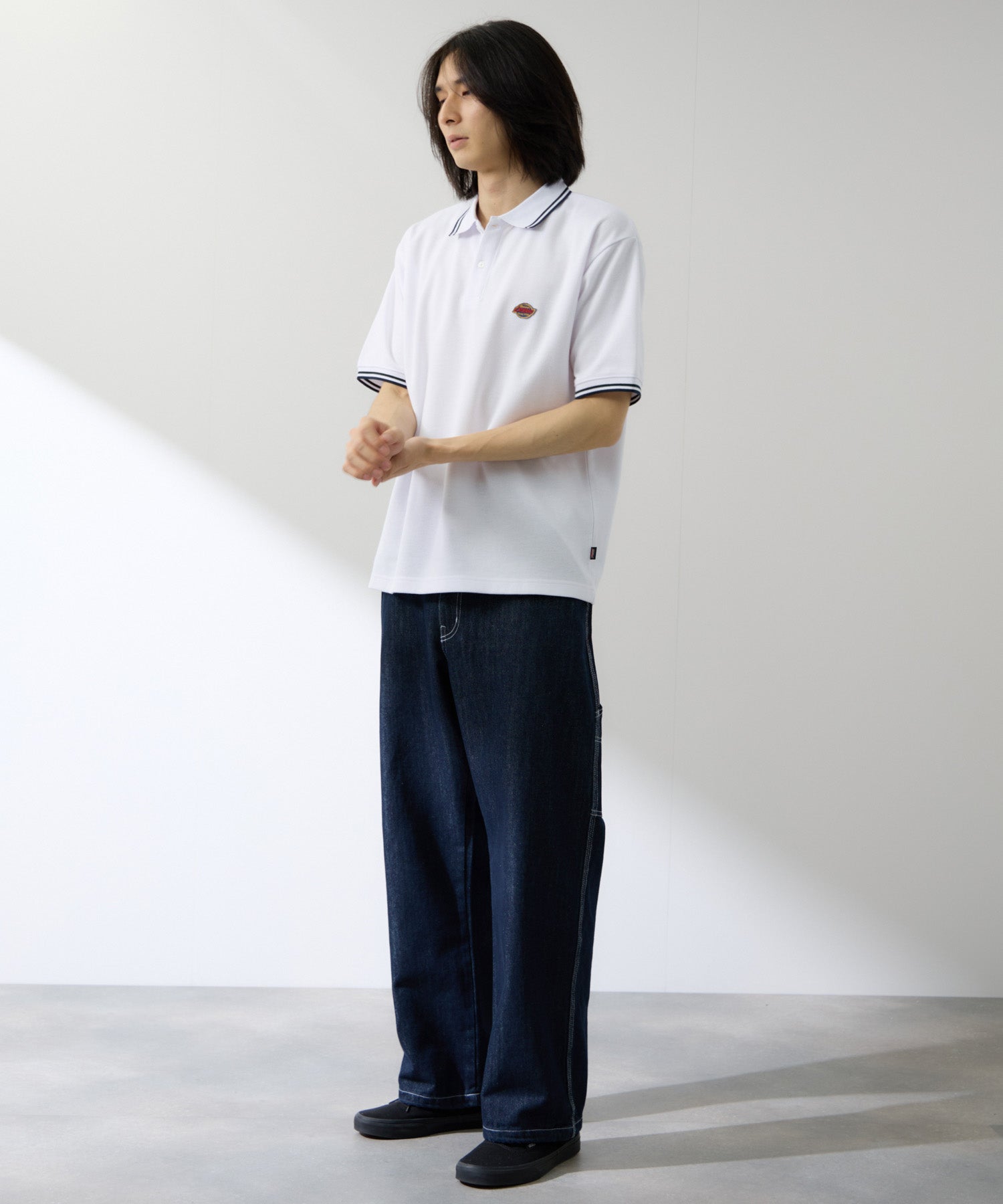 GENUINE Dickies バック刺繍ポロシャツ メンズ