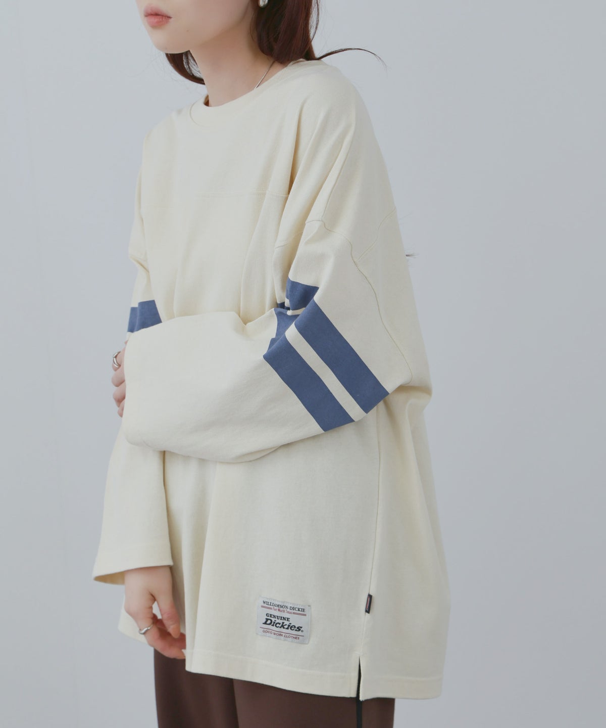 GENUINE Dickies フットボール7分袖Tシャツ メンズ