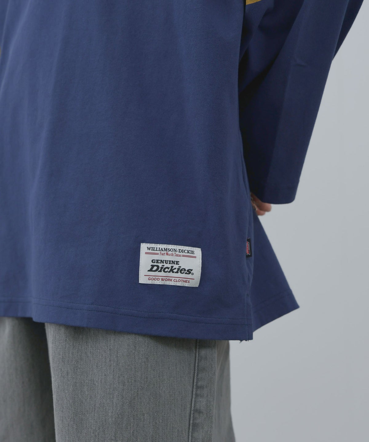 GENUINE Dickies フットボール7分袖Tシャツ メンズ