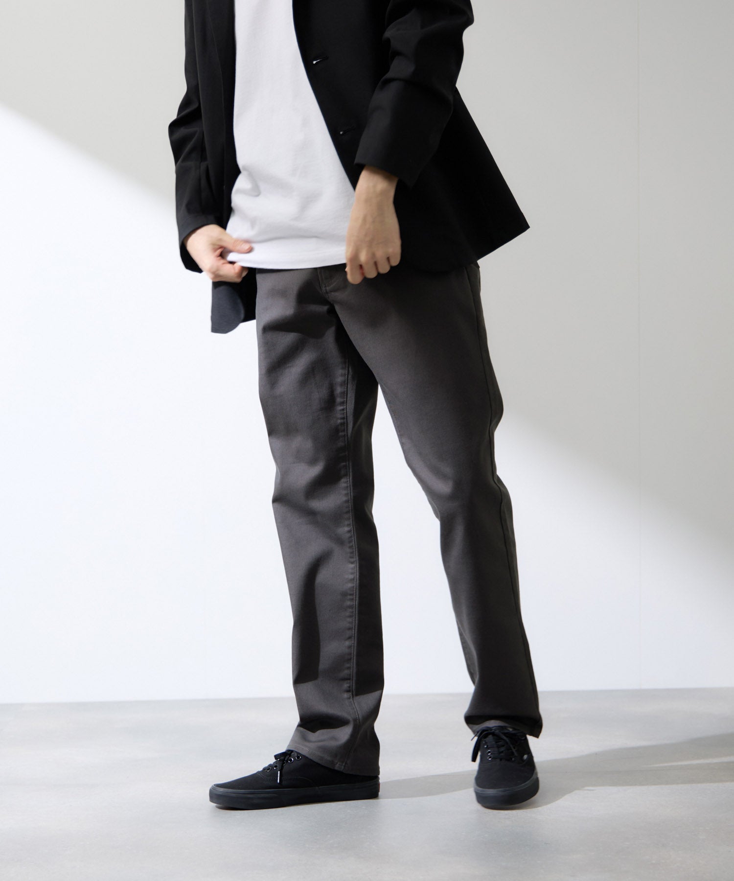 Real Standard マイカラーズ ストレートパンツ メンズ