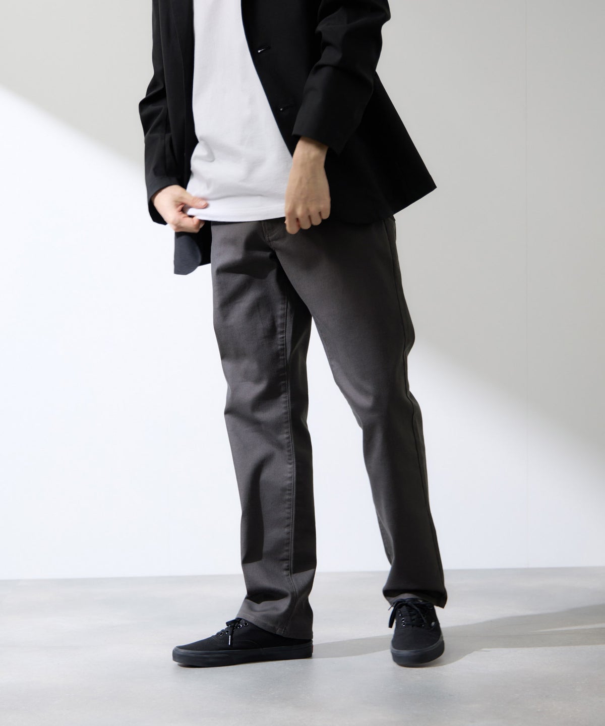 Real Standard マイカラーズ ストレートパンツ メンズ