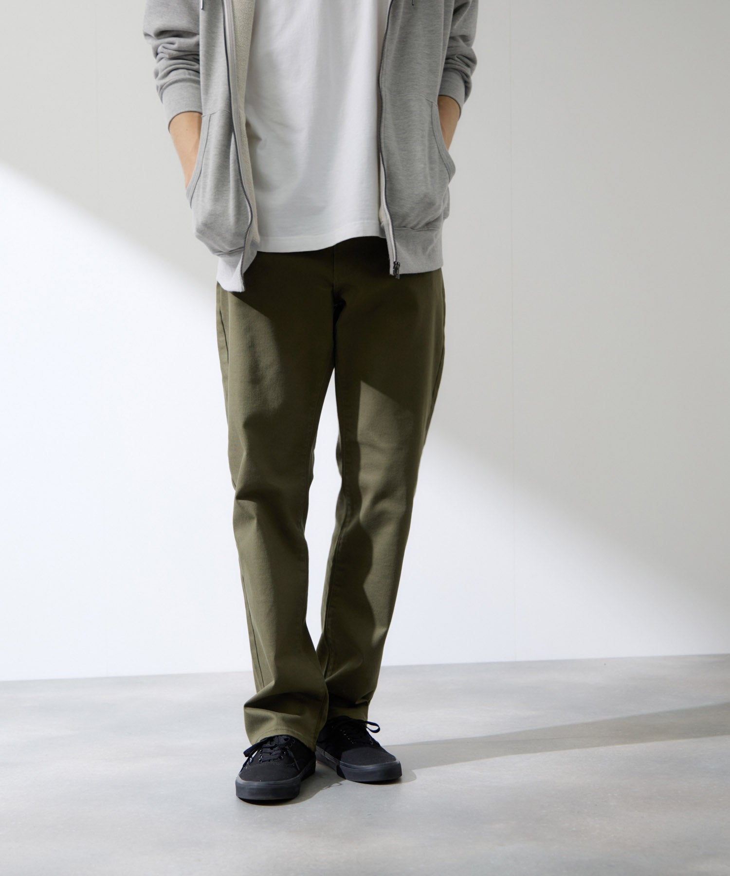 Real Standard マイカラーズ ストレートパンツ メンズ