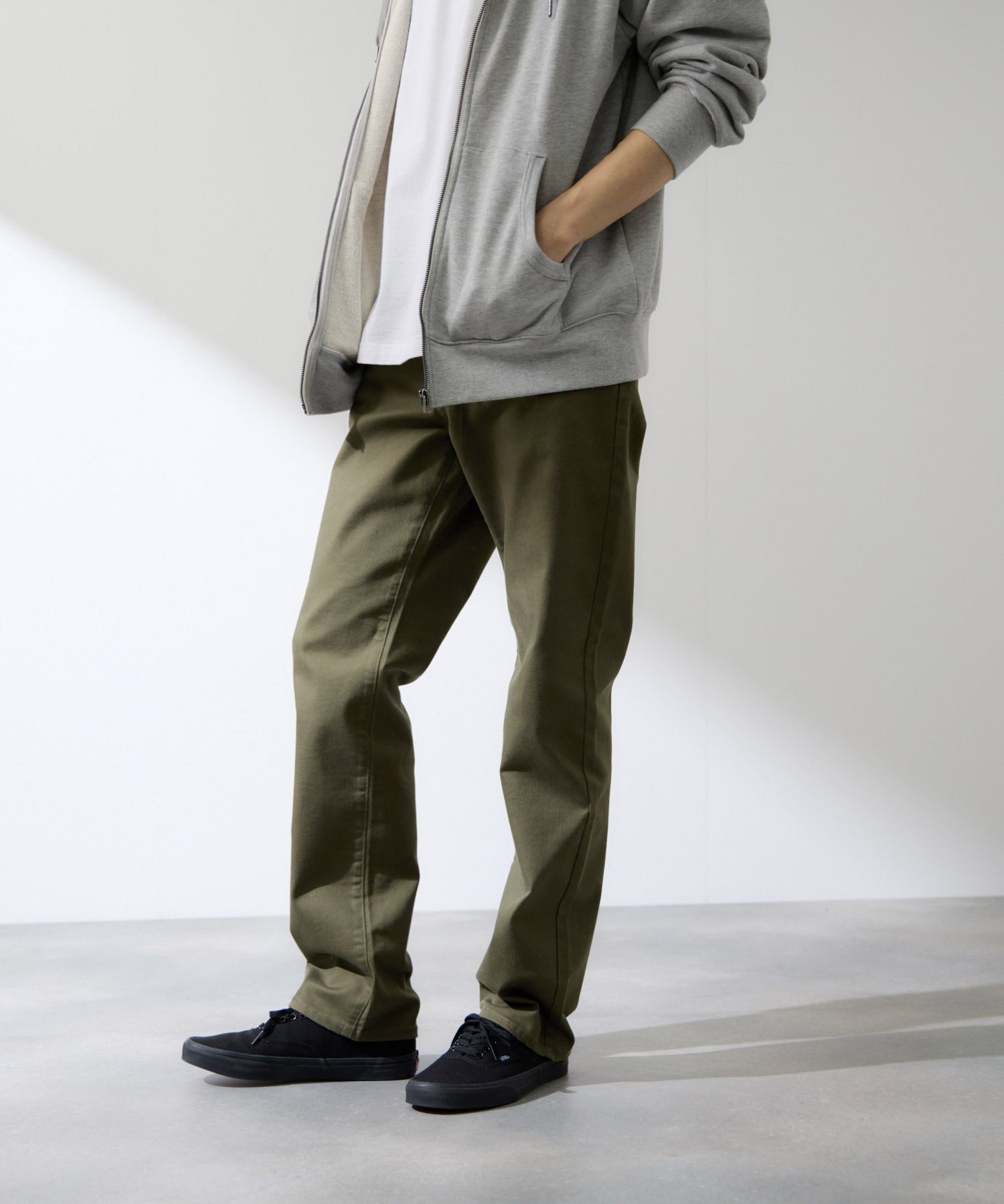 Real Standard マイカラーズ ストレートパンツ メンズ