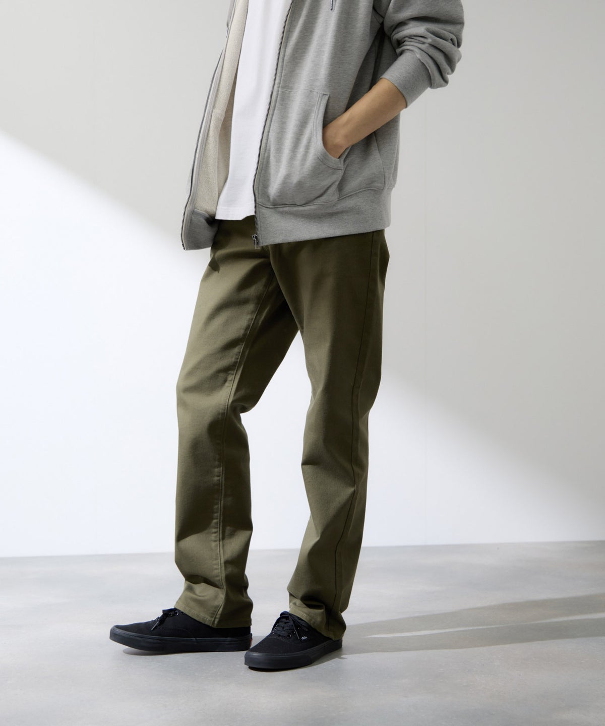 Real Standard マイカラーズ ストレートパンツ メンズ