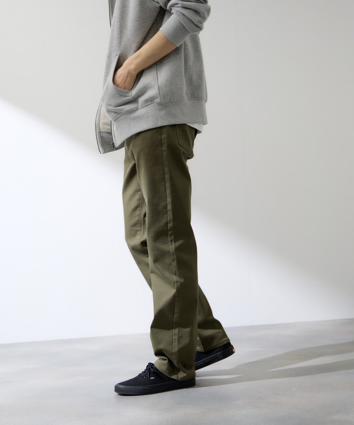 Real Standard マイカラーズ ストレートパンツ メンズ