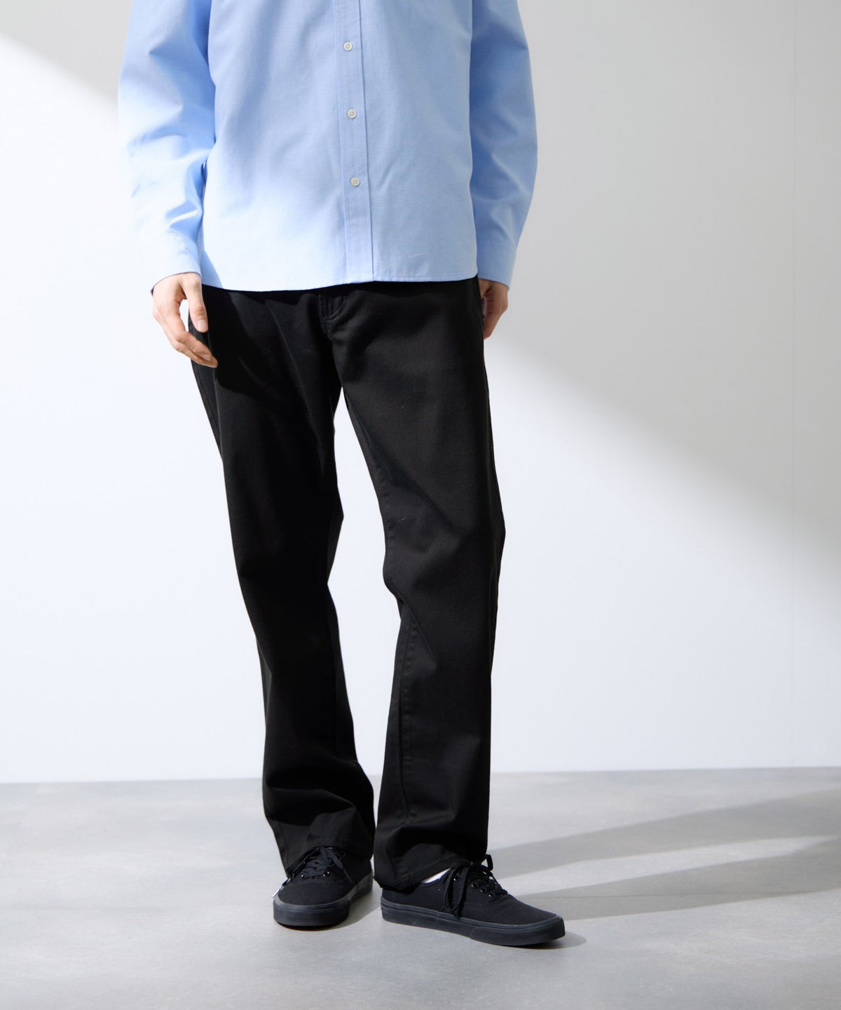 Real Standard マイカラーズ スラッシュポケット チノパンツ メンズ