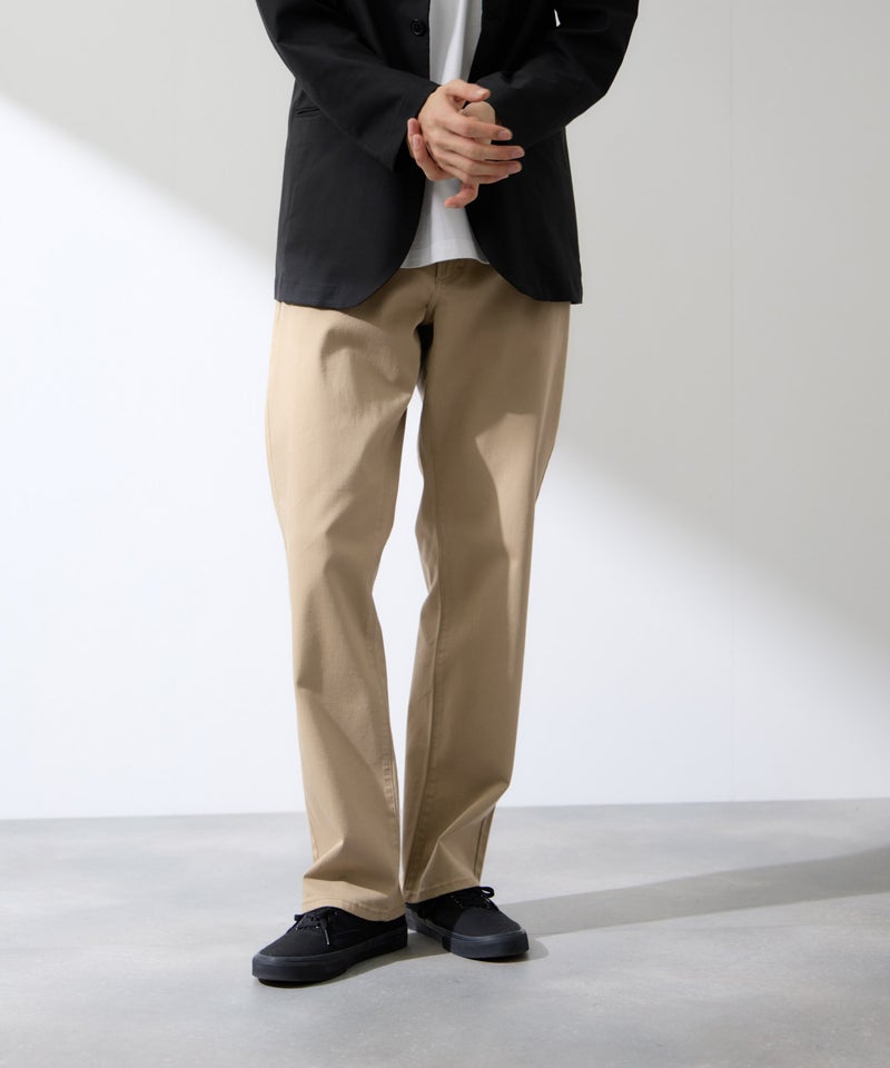 [期間限定価格]Real Standard  マイカラーズ スラッシュポケット チノパンツ メンズ商品画像-3