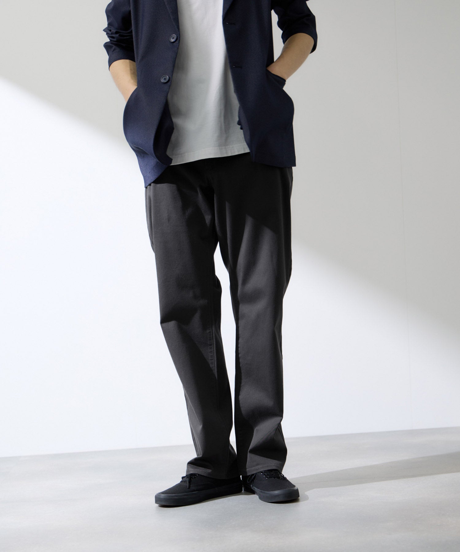 Real Standard マイカラーズ スラッシュポケット チノパンツ メンズ
