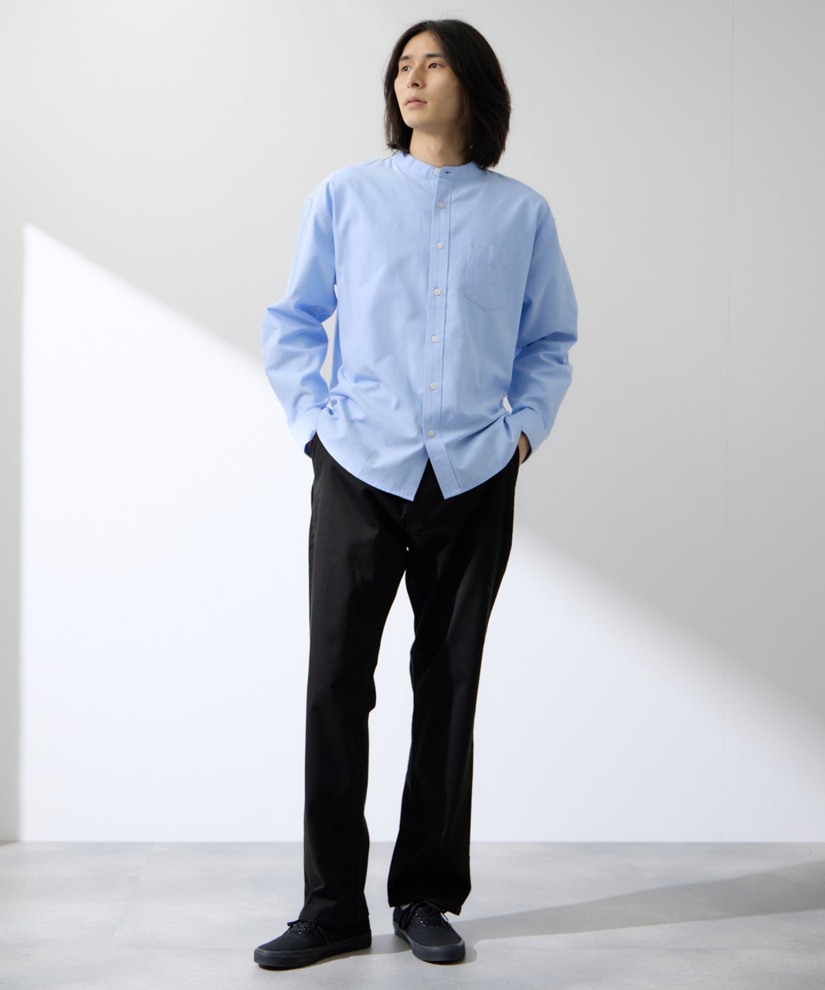 Real Standard マイカラーズ スラッシュポケット チノパンツ メンズ