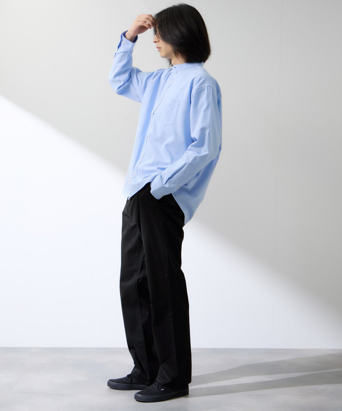 Real Standard マイカラーズ スラッシュポケット チノパンツ メンズ