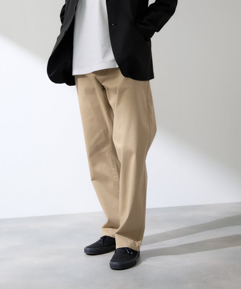 [期間限定価格]Real Standard  マイカラーズ スラッシュポケット チノパンツ メンズ商品画像-12